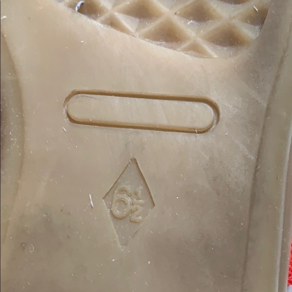 Aerosoles red orange Sandals - size 6.5. MCS0711D - Picture 6 of 6